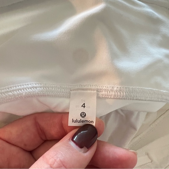 Lululemon 🍋 Speed Up Legging Tight 27” Inseam - Low Rise - White - Picture 10 of 15